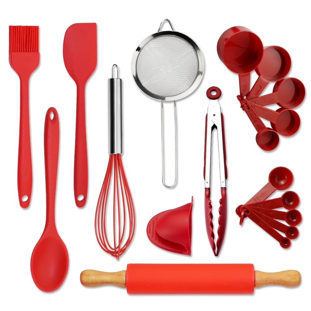 Кухонная силиконовая антипригарная кухонная ложка лопатка измельчитель яиц