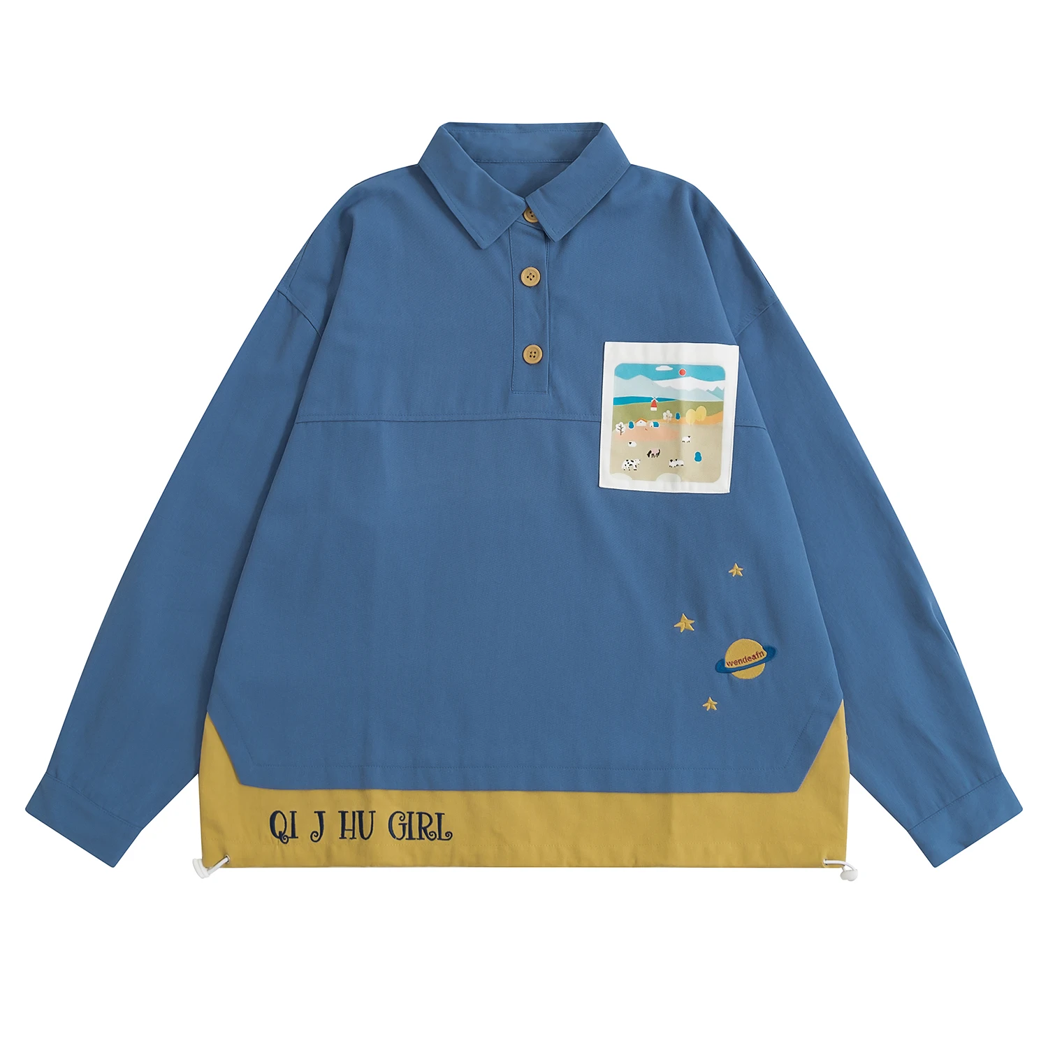 Новинка Сезон осень Женские толстовки свободного покроя Женский пуловер с