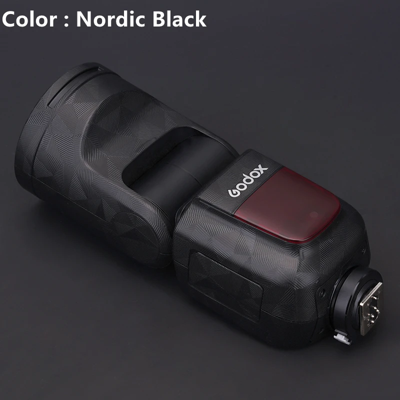 Decalque da Pele para V1-s Godox Velocidadelite Anti-risco Premium V1-f V1-c Flash Protetor Envoltório Capa Adesivo V1v1f V1s