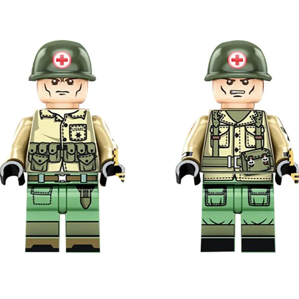 

Military Ambulance Building Blocks Insert Boy Early Education Toy