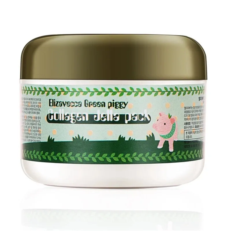 Маска из пузырьковой глины Milky Piggy коллаген Jella пакет Аква Осветляющая Маска Корейская маска для лица