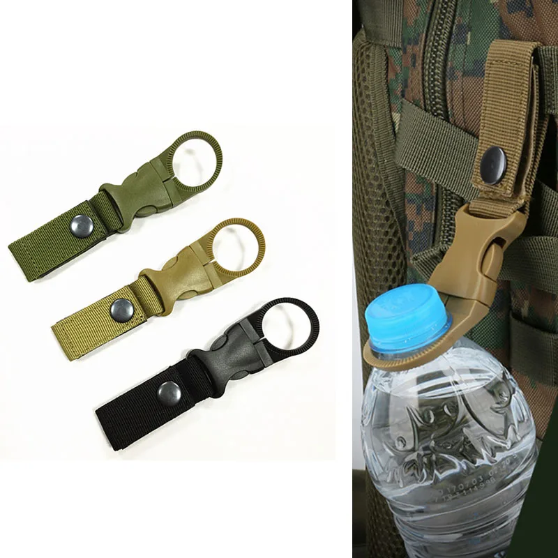 Quickdraw карабин на открытом воздухе лагерь Поход бутылка для воды с пряжкой