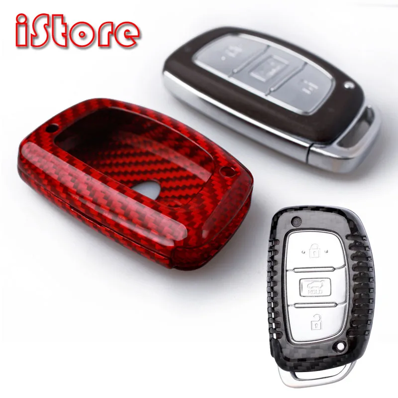 Чехол для ключа из углеродного волокна HYUNDAI Smart key|Сейфы| |