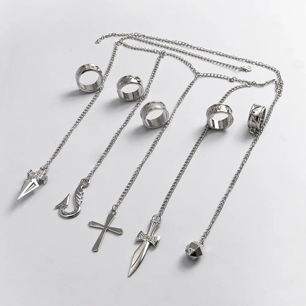 Высокое качество Мультфильм Охотник x ОХОТНИК Kurapika Косплей Костюм реквизит