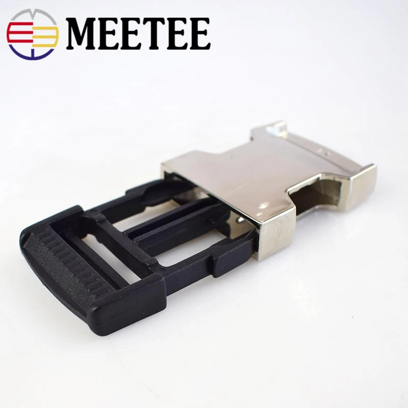 Металлическая сумка Meetee 25 50 мм 2 шт. пряжки для багажа обуви одежды собак воротник