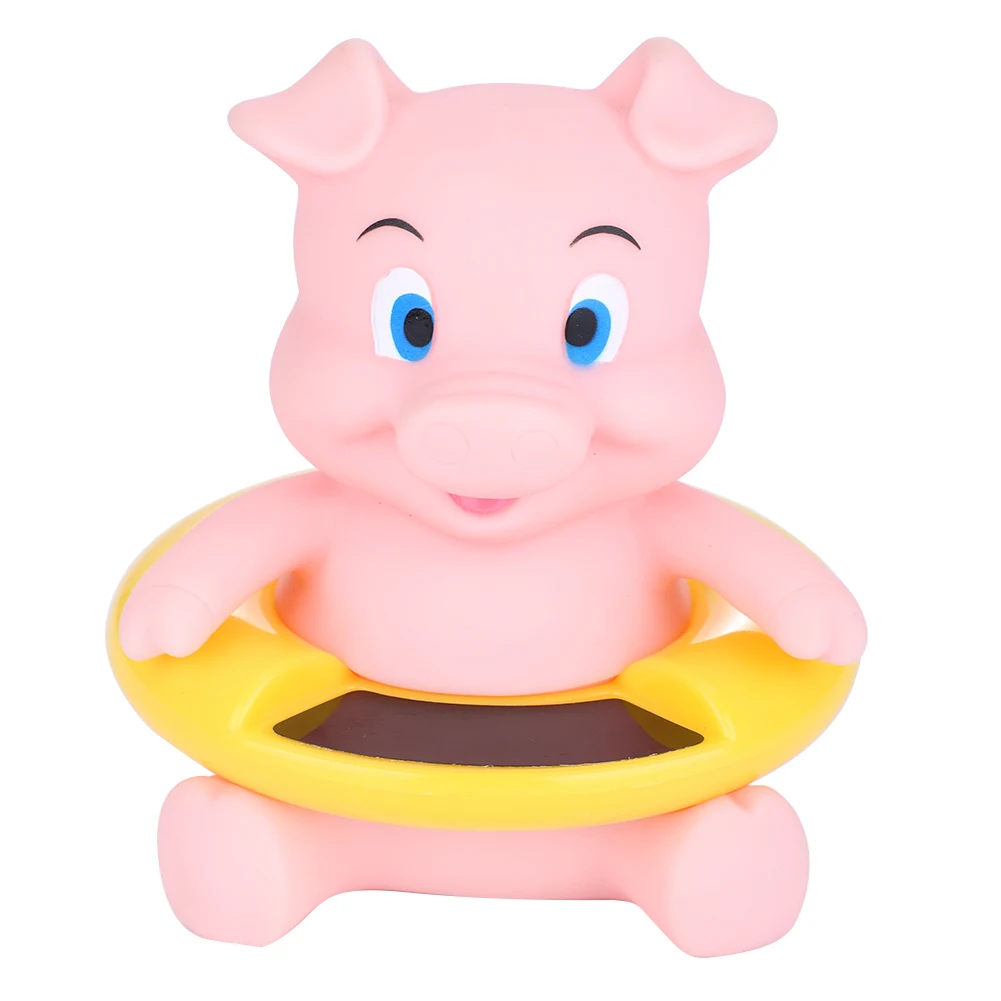 

Baby Infant Bath Tub Thermometer Shower Water Temperature Tester Toy Pink Pig