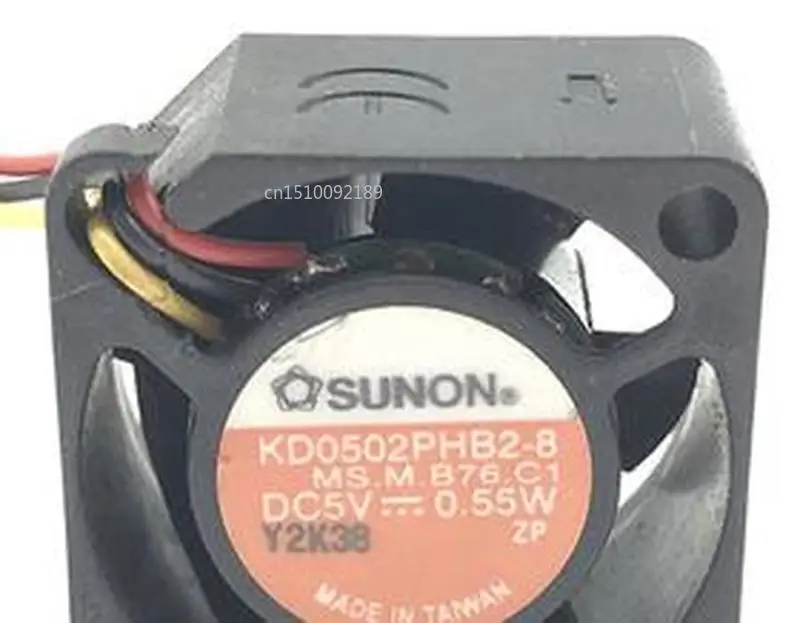 

For SUNON KD0502PHB2-8 5V 0.55W 2510 25mm mini micro cooling fan Free shipping