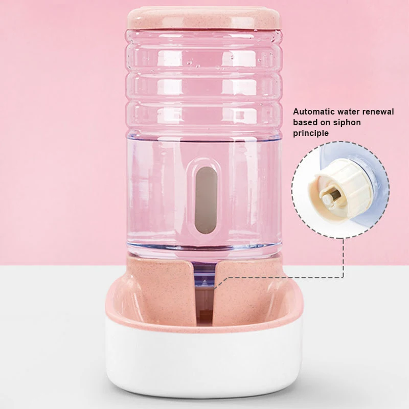 Высокое качество 3 8 л Pet автоматическая кормушка для кошек и собак Еда диспенсер