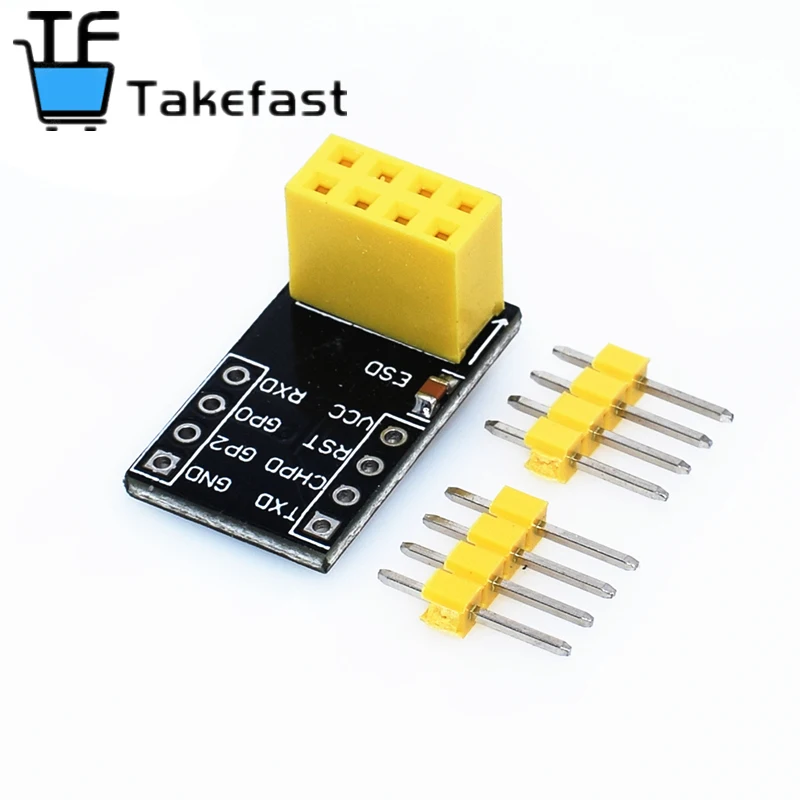 ESP-01 Esp8266 ESP-01S модель последовательного макета ESP8266 адаптер для модуля трансивера