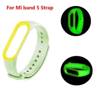 for xiaomi mi band 5 two color luminous wristband pedometers portable fitness equipment fitness body building