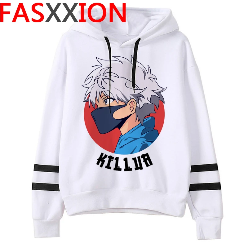 

Толстовка мужская с капюшоном Hunter x Hunter Killua Hisoka, с принтом аниме, в стиле Харадзюку, 2020