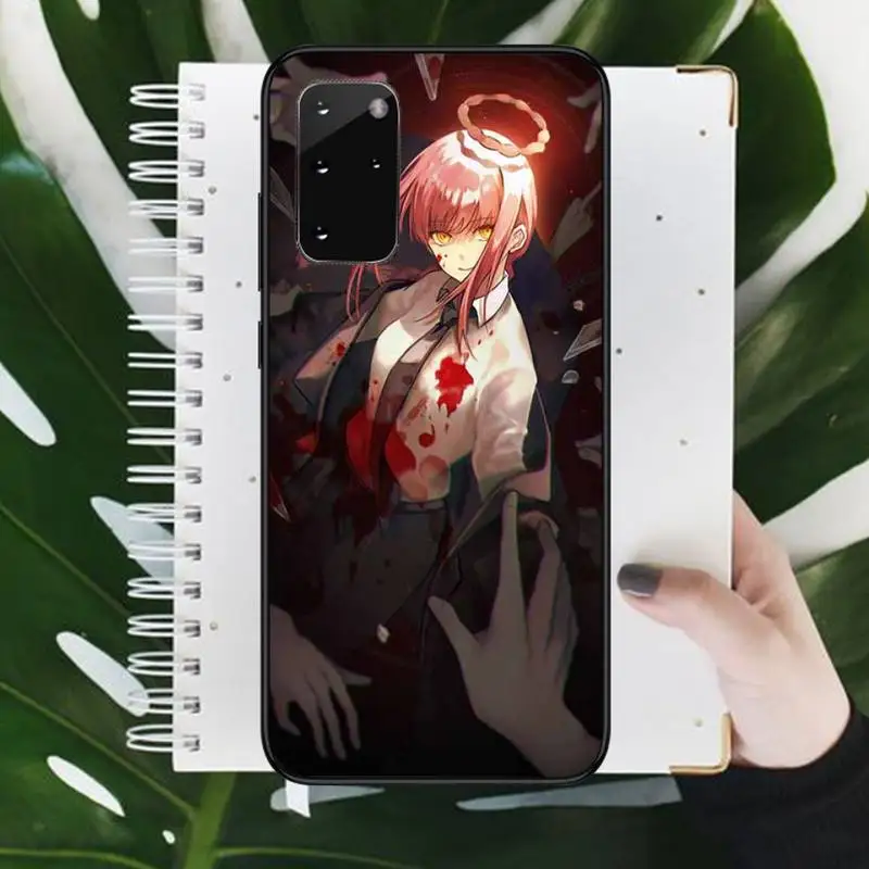 

Anime Characters Makima-san Phone Case For Samsung galaxy A S note 10 7 8 9 20 30 31 40 50 51 70 71 21 s ultra plus Luxury shell