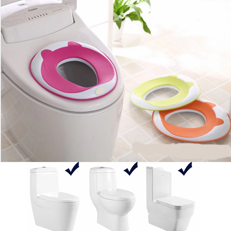 Детское сиденье для горшка пластиковая подкладка на унитаз детей портативное