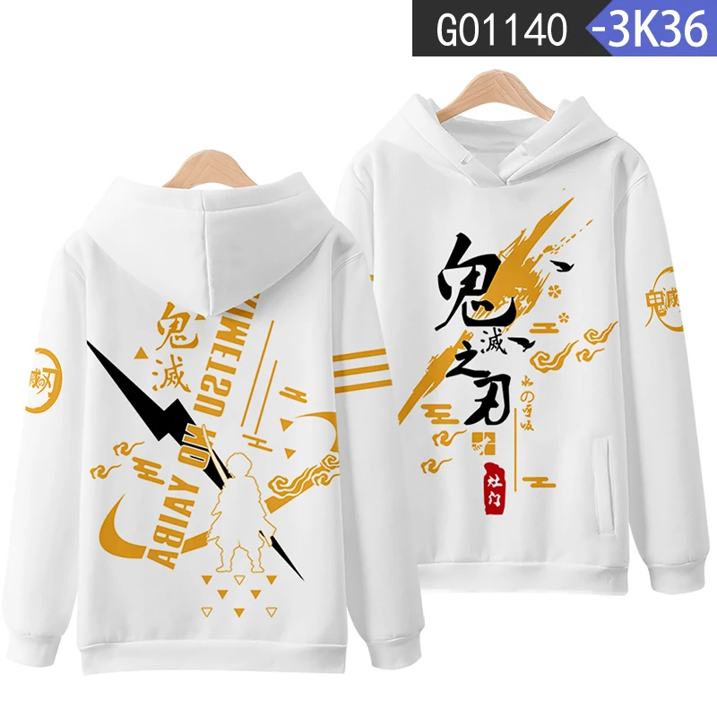

Tracksuit Men women Hip Hop Sweatshirts Demon Slayer Hoodie 3D Anime Boy Harajuku Demon Slayer Japanese Anime Cosplay Clothes