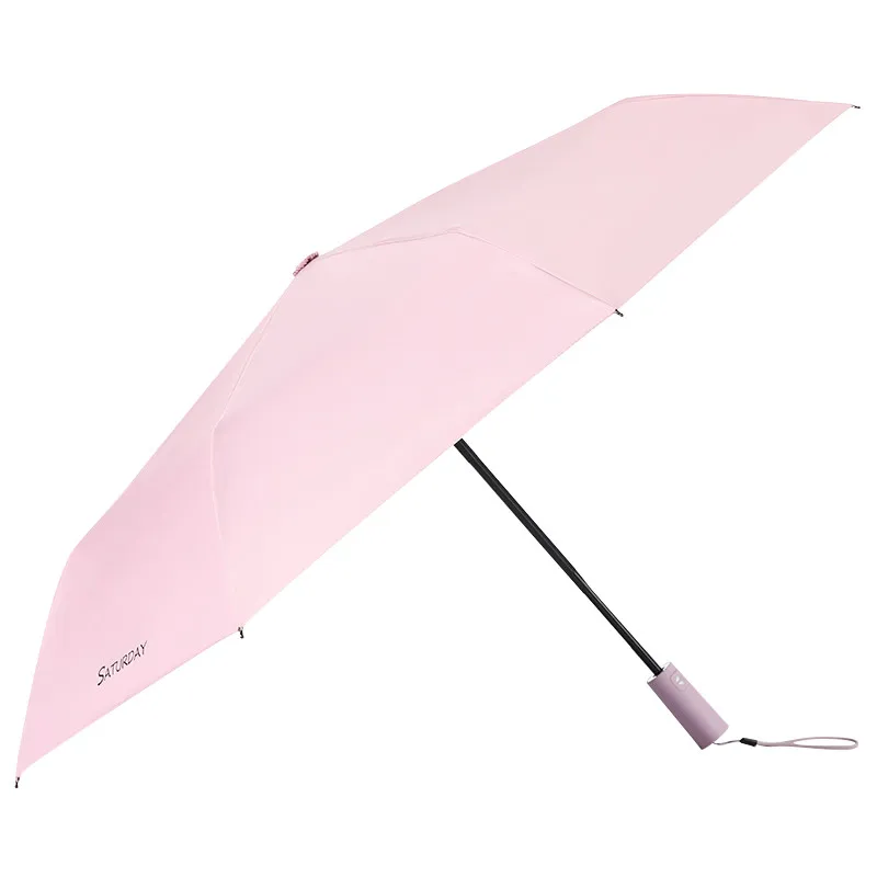 Автоматический складной зонт с защитой от ветра простой прозрачный Солнечный