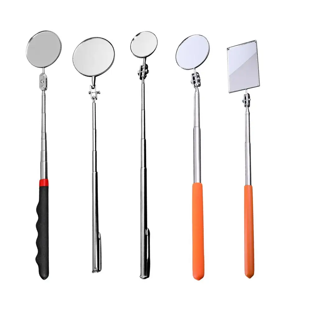 

Utility Retractable Telescopic Mirror 360 Degree Car Angle Telescopic Extendible Inspection Mirror Automotive Detection Tool