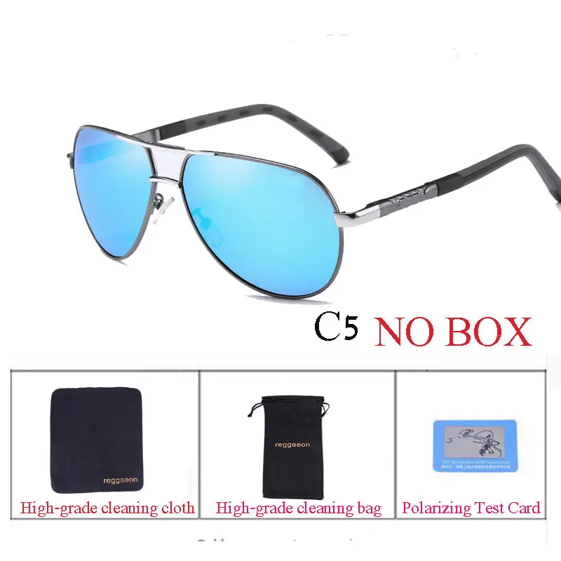 Мужские поляризационные солнцезащитные очки | Оптический брендовый дизайн модных очков Рыбалка Путешествие (с оправой 8725) on.