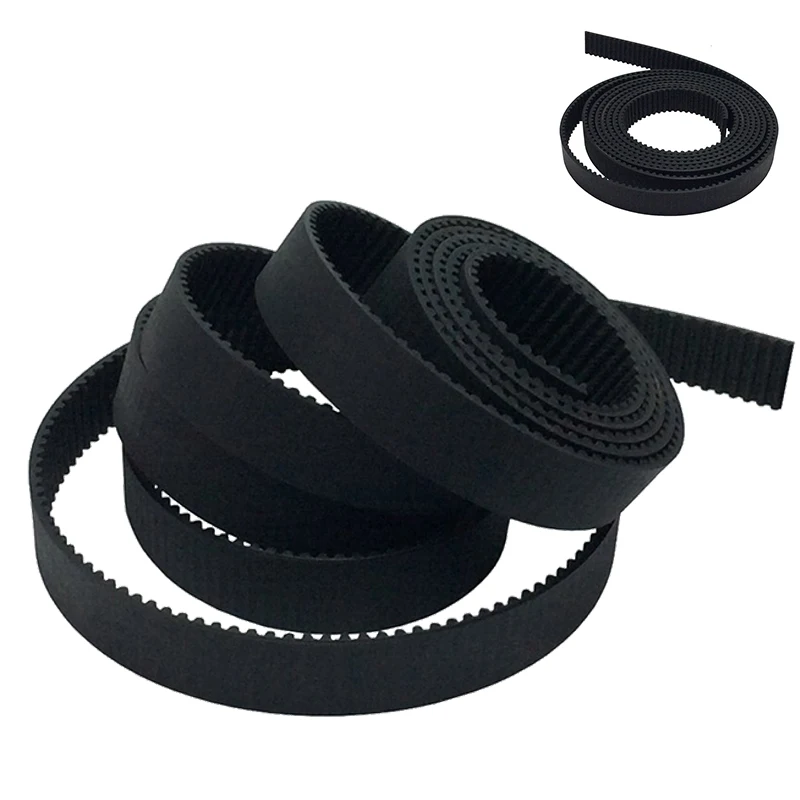 

2m/3m/5m/10m/20m/50m/lot HTD 3M Width 15mm Open Timing Belt 3M Belt Rubber Aramid Fiber Cut to Length for 3D printer wholesale