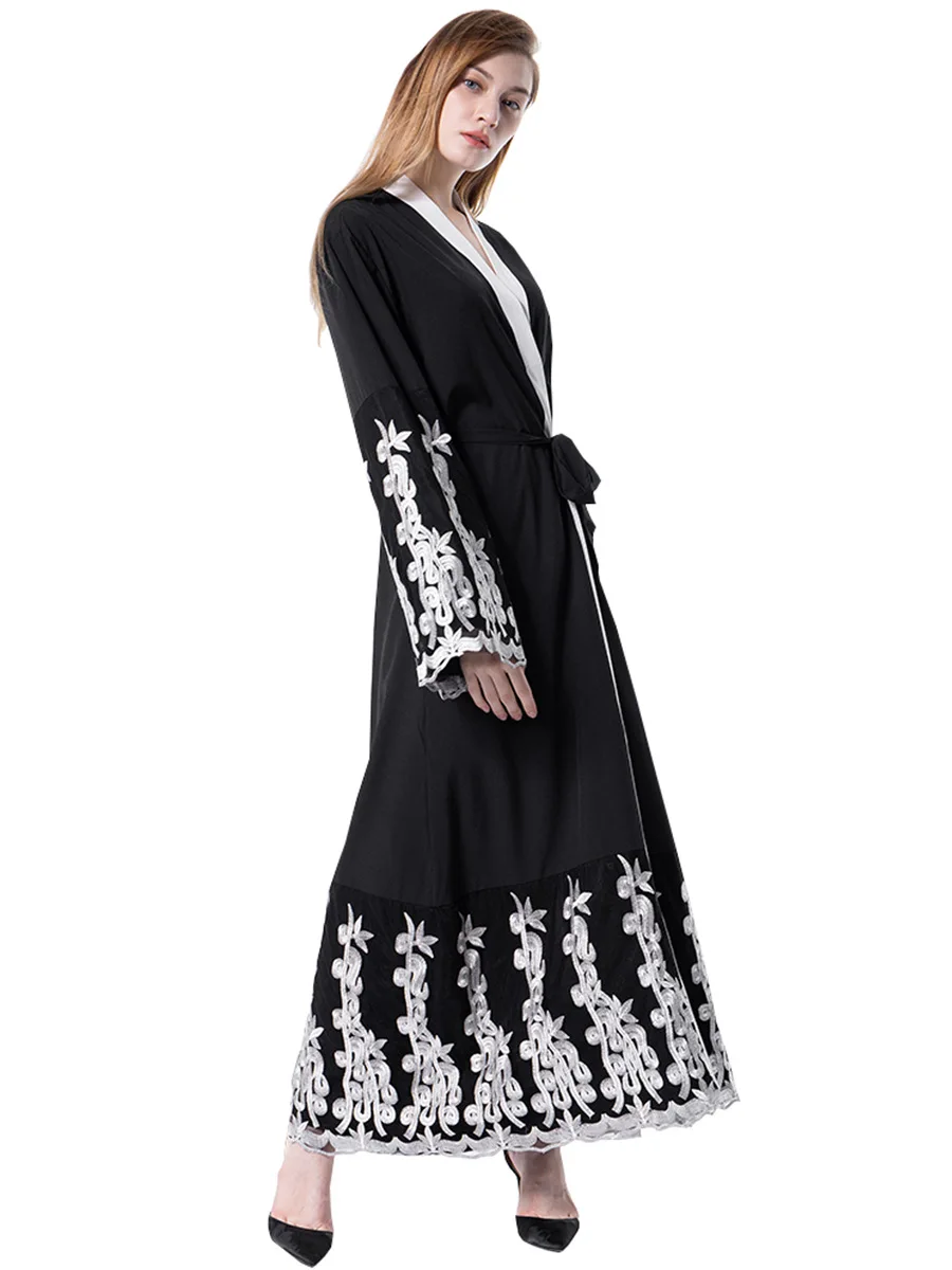 Vestidos Arabes Elegantes Абая для женщин Caftan Marocain Vestido Longo Festa Vestidos Arabes Elegantes Исламская одежда