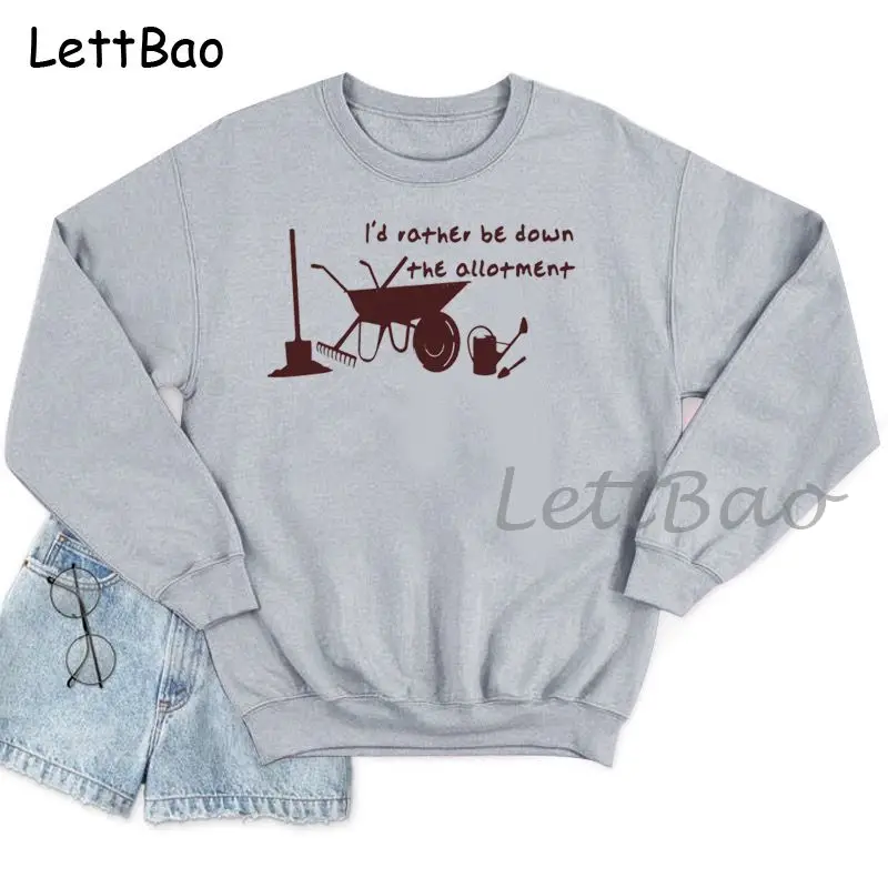 

Id Rather Be Down Funny Hoody Women Funny Print Long Sleeve Pullovers Harajuku Ullzang 90s Hoodie Fashion Graphic Top Pullover