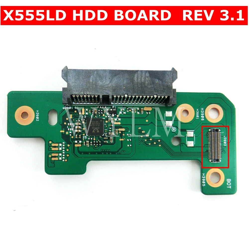 Плата для жесткого диска X555LD REV 3 1 ASUS X555L X555LA X555LJ X555LN X555LF X555LP R556L VM590L Y583LD Y583L|Звуковые