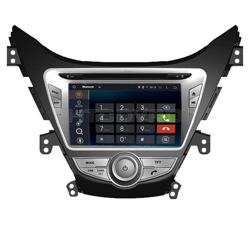 YMODVHT 8 дюймов 4G Восьмиядерный Android 9 0 7 1 Автомобильный DVD плеер для Hyundai Elantra/MD 2011 2012