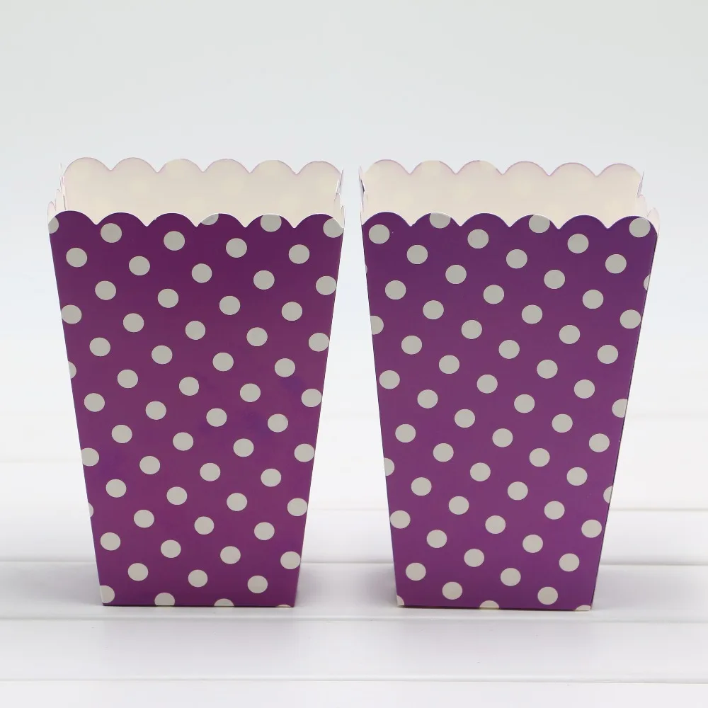 Коробка для попкорна Pop Baby Shower мини коробка с шевроном вечеринки подарки сделай