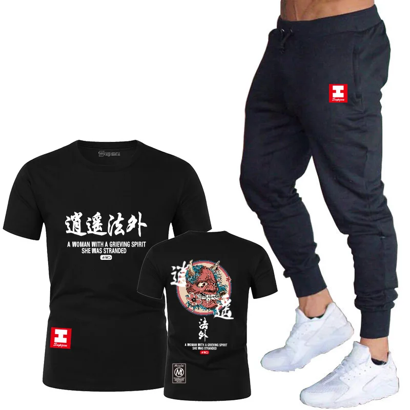 Новинка парная Японская уличная одежда в стиле Харадзюку футболка с коротким