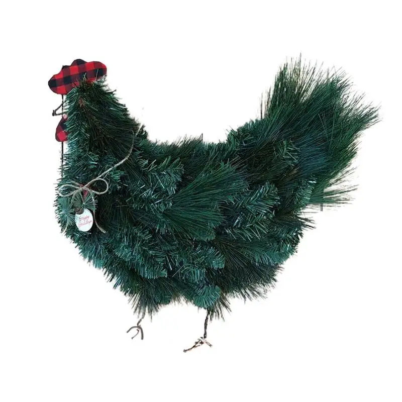 

Halloween Wreath Door Hanging Decoration Halloween Christmas Rooster Garland House Decoration Wreath Happy Party Supplies