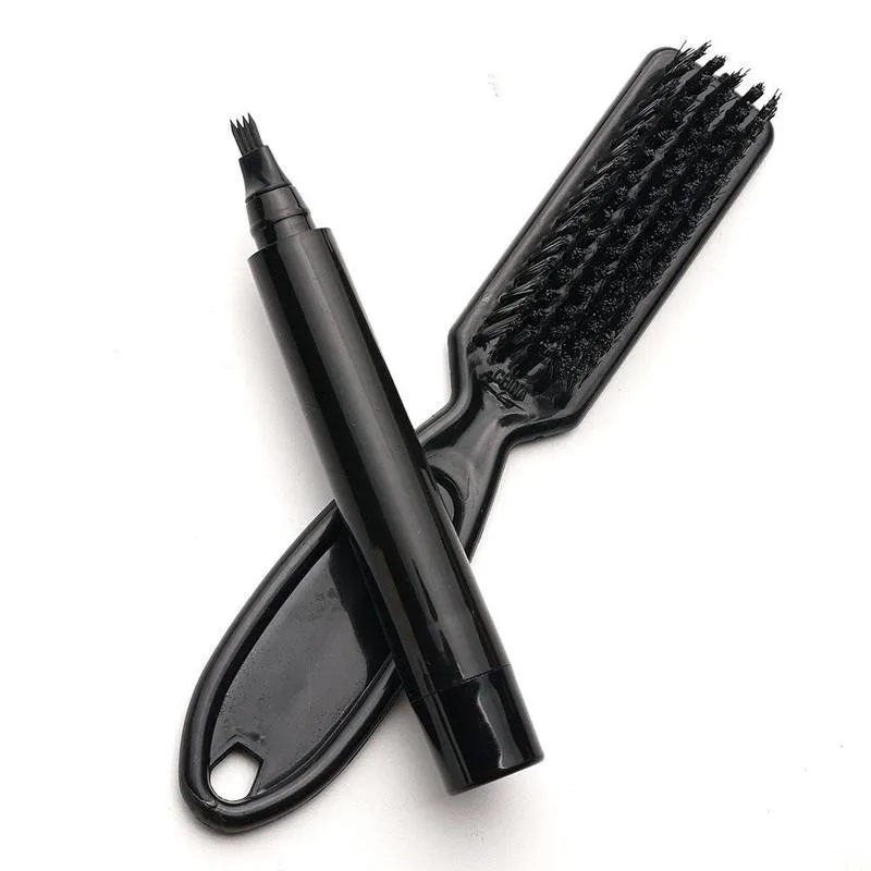 

Профессиональная салонная ручка для гравировки волос, тату, бороды, Стайлинг, бритва, инструмент для бровей, набор лезвий, водонепроницаема...