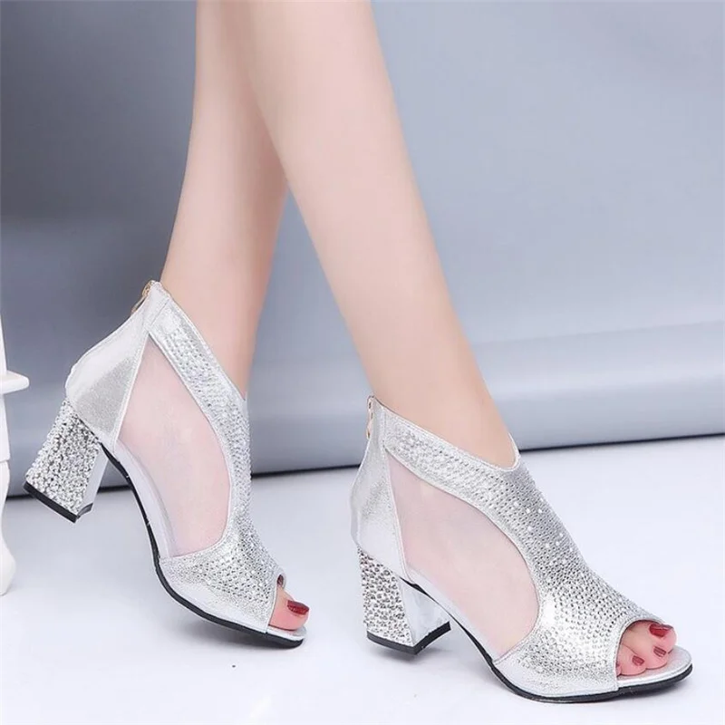 

Туфли женские на плоской подошве, Классическая Нескользящая повседневная обувь, блочные, без застежки, большие размеры 35-43