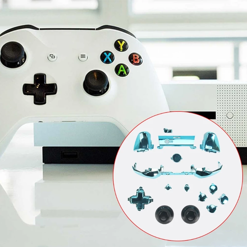 Кнопки LB и RB бампер спусковой кнопки Mod Kit для X Box One контроллера Xbox S аналогового
