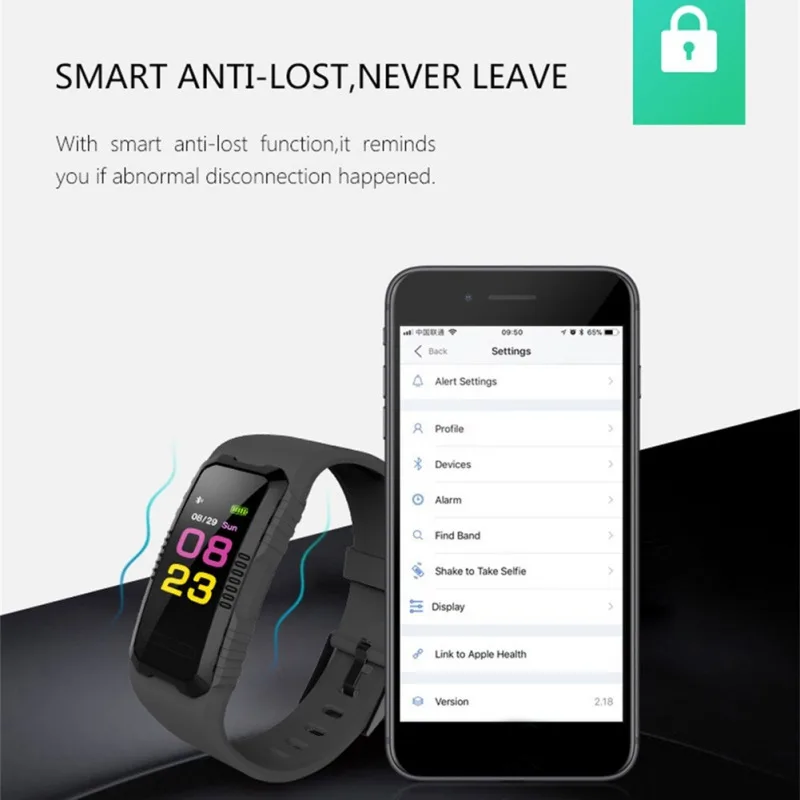 Многофункциональный 0. 96 дюймов экран Смарт часы мониторинг здоровья Спорт