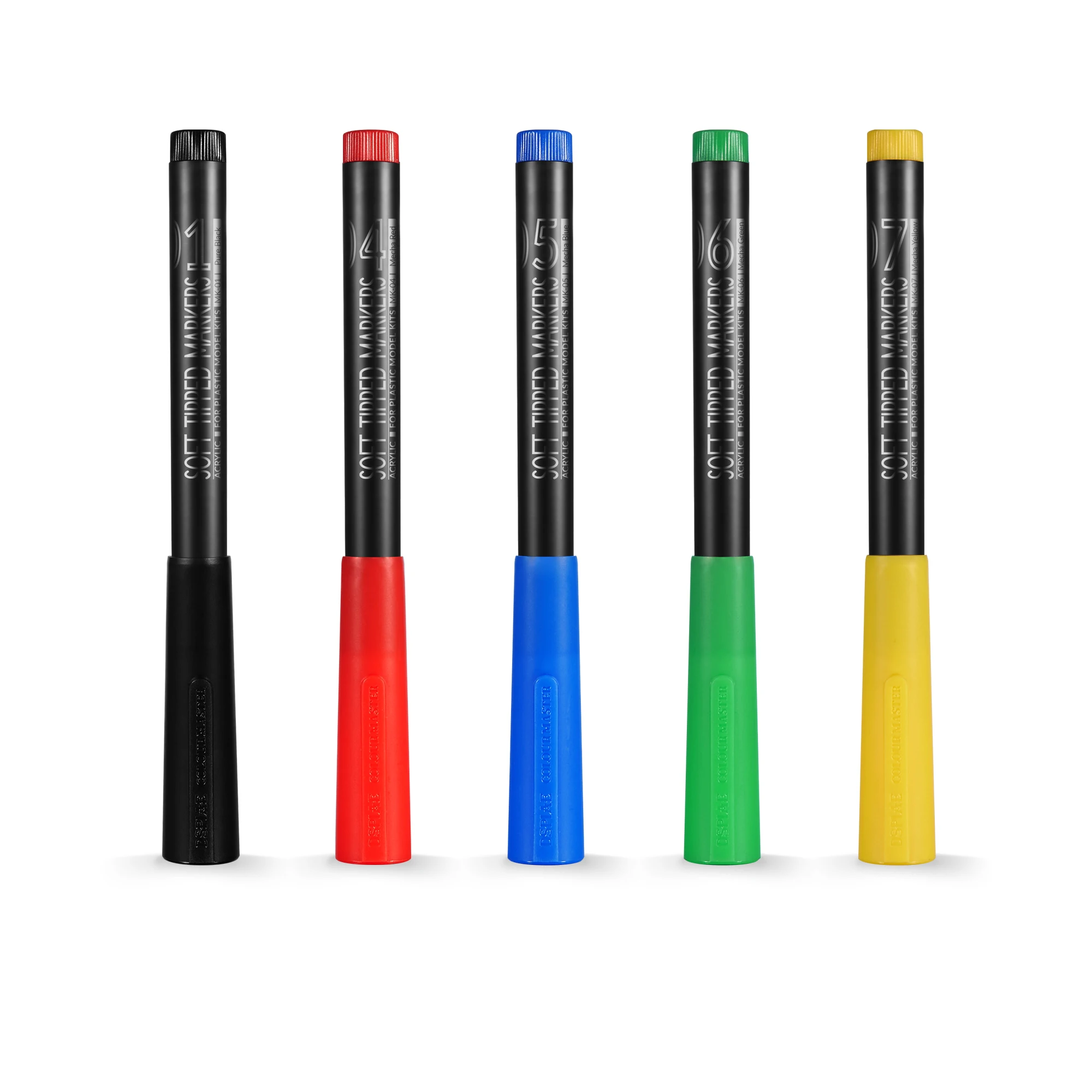 DSPIAE мягкие наконечники маркеры Gundam военная модель ручка для рисования |