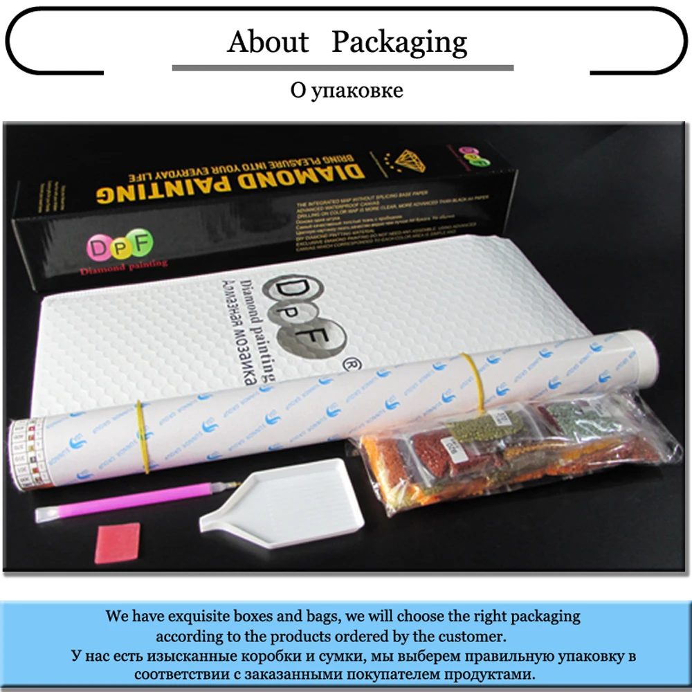 DPF картина вышитая бисером балетки вышивка стразами девушка ремесла Алмазная