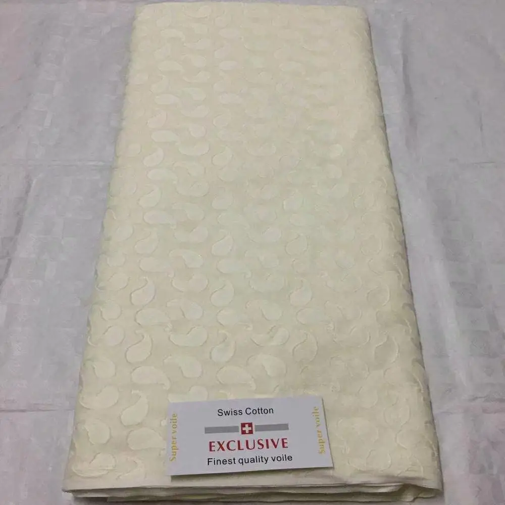 5yards/pcs African Lace Fabrics High Quality Cotton grade cotton square Swiss Voile In Switzerland JT13 | Дом и сад
