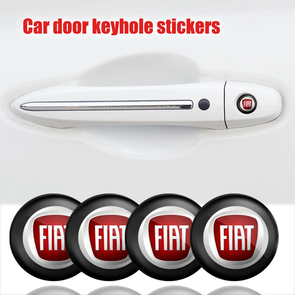 4 шт. автомобильные флейты защита от блокировки Стайлинг для Fiat 500 500x Ducato Tipo Panda Bravo