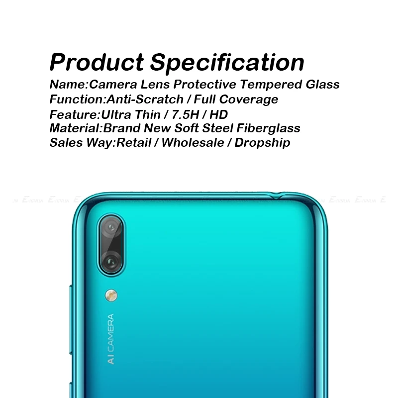 Задняя Защитная пленка для объектива камеры HuaWei Y5 Y6 Y7 Y9 Prime Pro Nova 3 3i 2017 2018 2019 экрана