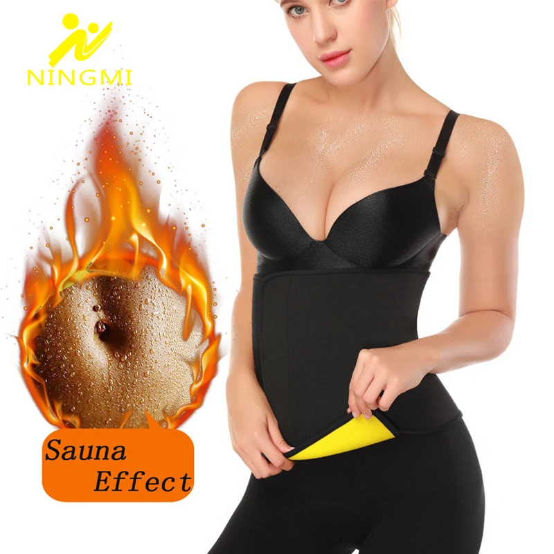Женский пояс ningmi моделирующий для похудения тренировок неопреновый Утягивающее