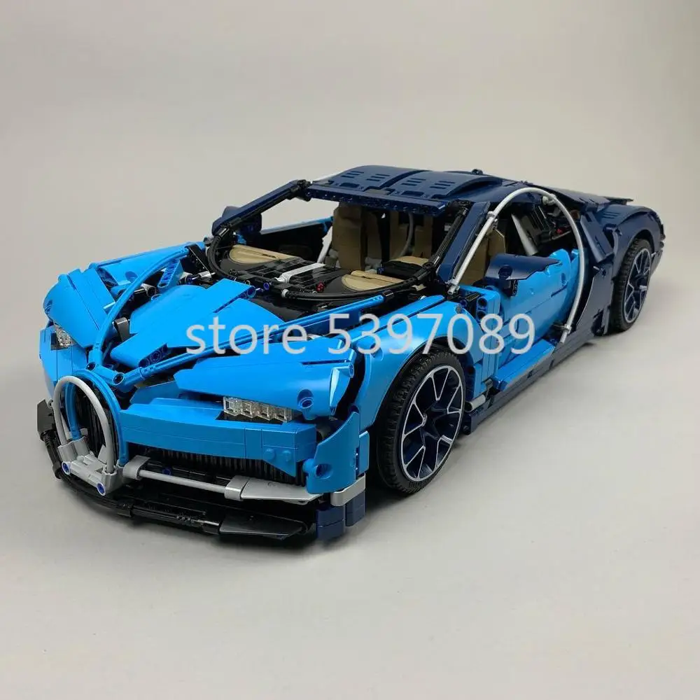 В наличии 20086 Модели Строительные блоки техника кирпичи суперкар Bugatti чугун