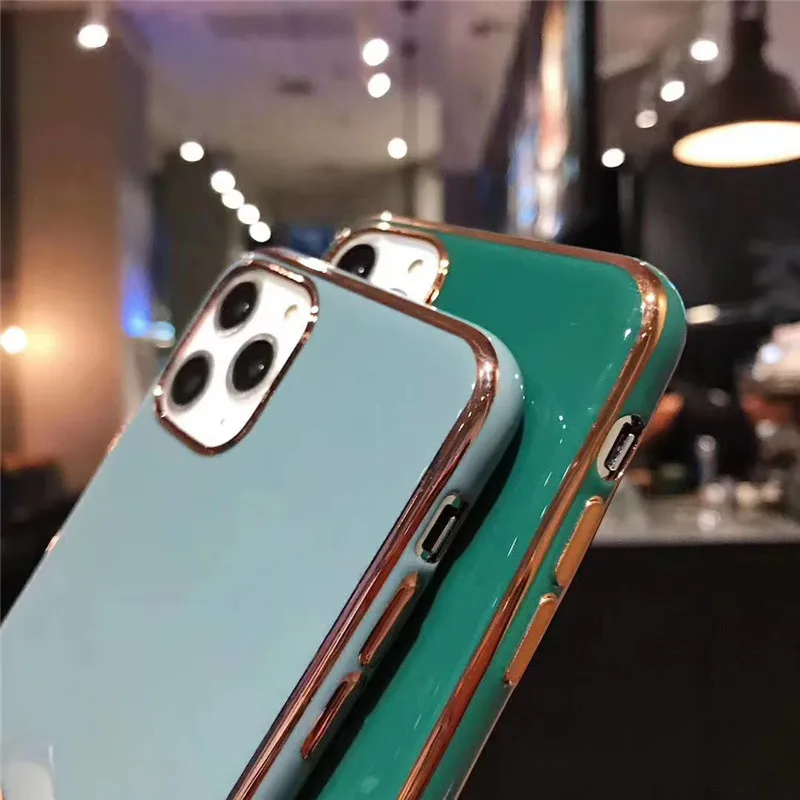Силиконовый чехол для iphone 11 pro Max X XS XR XM 6s 7 8 plus|Бамперы| |