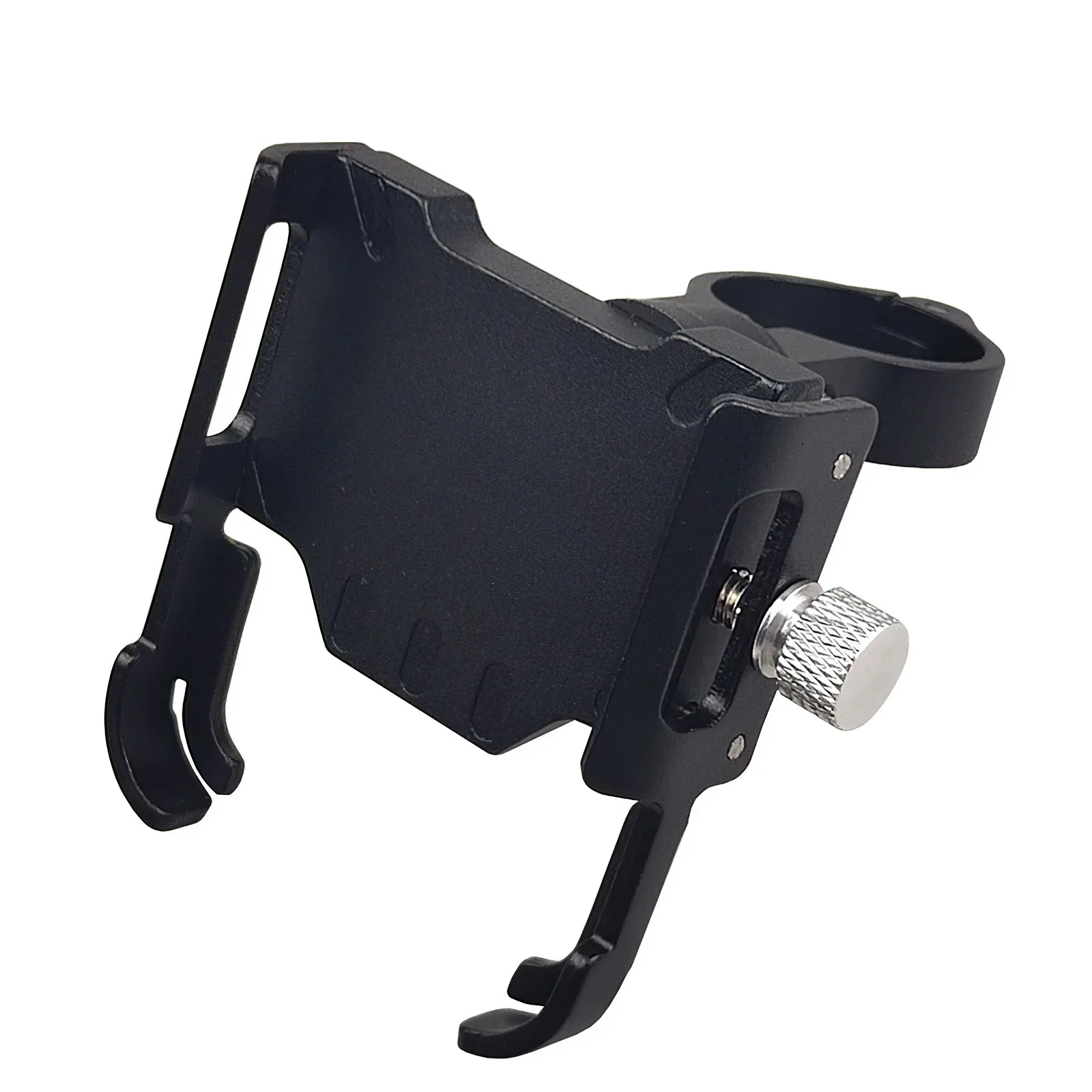 Stable Bicycle Phone Bracket Aluminum Alloy Handlebar Holder Racks Outdoor Riding Bike Motorcycle Non-Slip Fixed | Спорт и