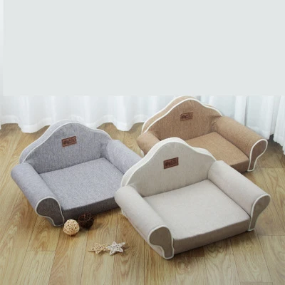 

Диван-кровать для домашних питомцев, водостойкая моющаяся кровать для малых и средних собак, зимний диван для сна для щенков