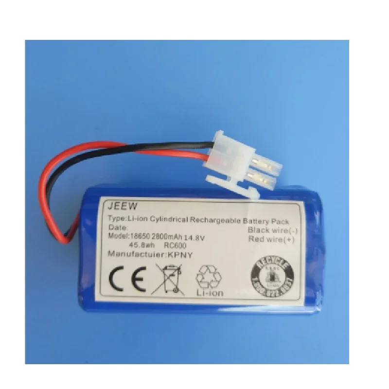 Аккумулятор для робота пылесоса Ecovacs Mirror CEN540 CEN546 CEN550 CEN640 CEN646 CR120 CR130 Dibea X500 X580 KK8 V780 V7