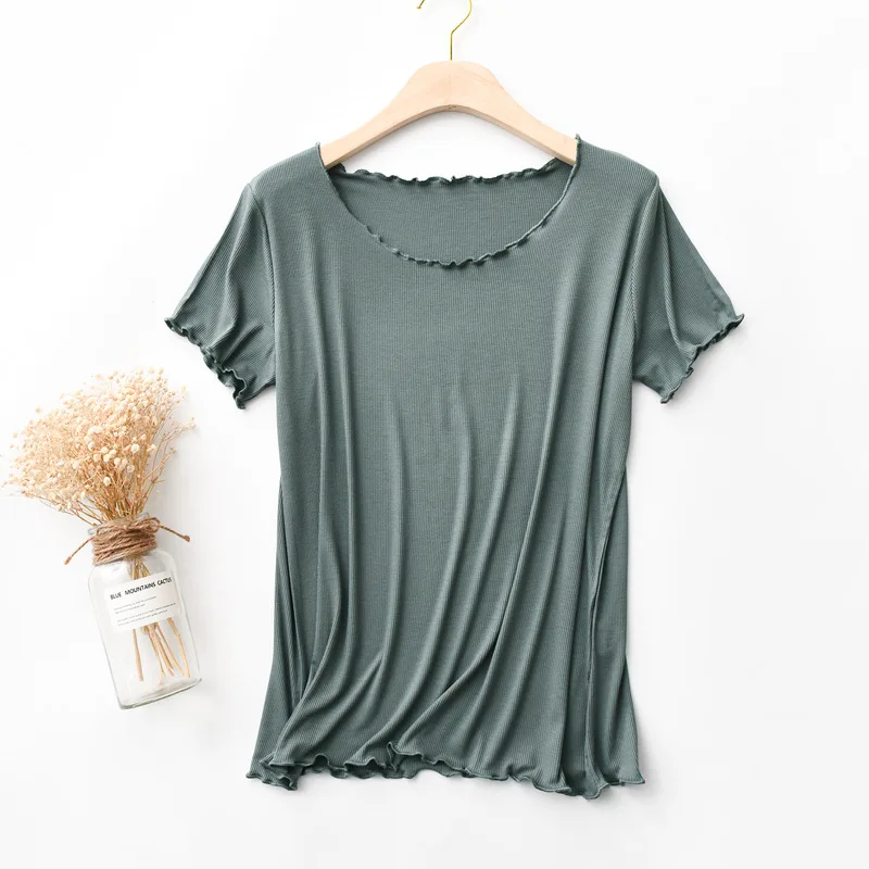 

Summer new hot-selling ladies T-shirt tops Fashion short-sleeved trendy short-sleeved T-shirts MM09