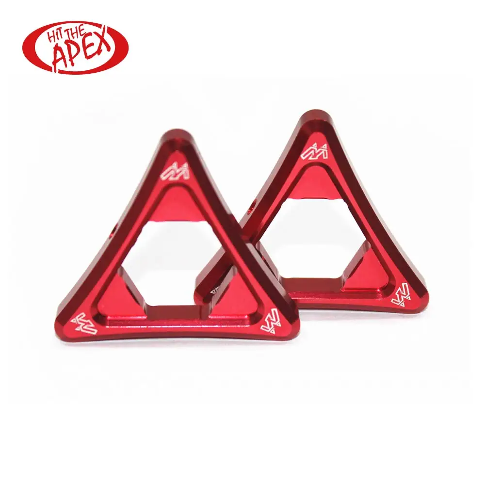 17 мм красный вилочный пружинный регулятор предварительной нагрузки для Ducati999 S/R +