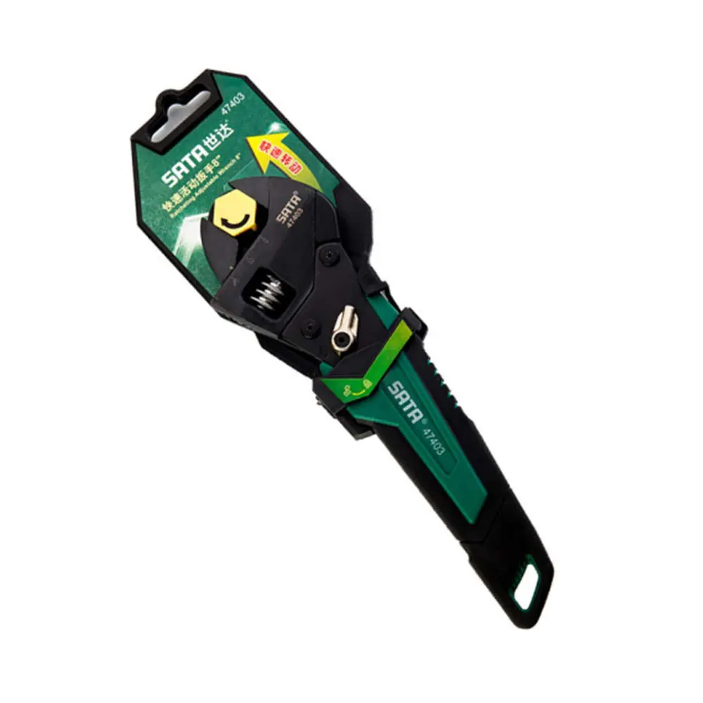 SATA ручной инструмент 8 &quotуниверсальный гаечный ключ регулируемый захват для