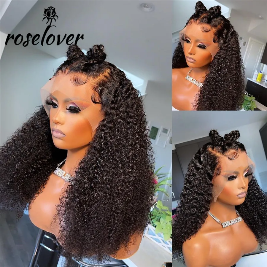 Длинный кудрявый 360 кудрявый передний