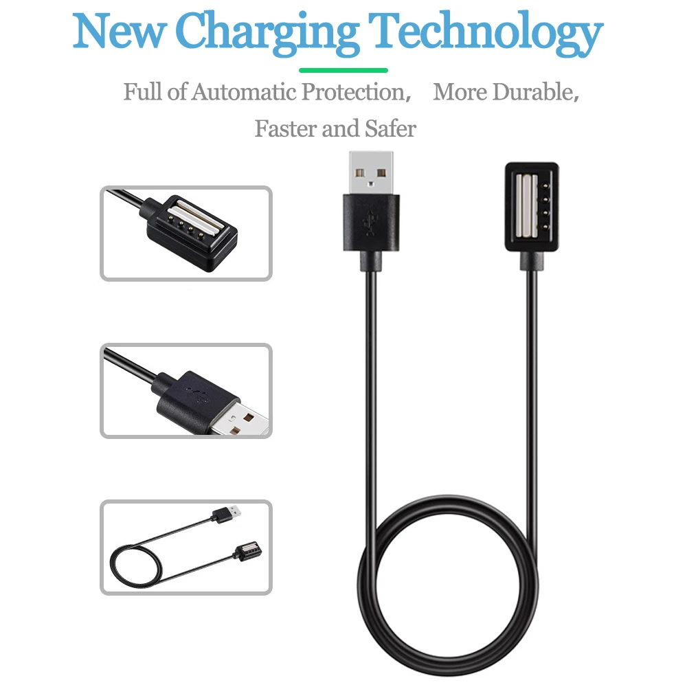 USB Charger Charging Cable Smart Watch for Suunto 9 / 9 Baro / Suunto9 Safety Fast Charge Adapter for Suunto Spartan Ultra HR