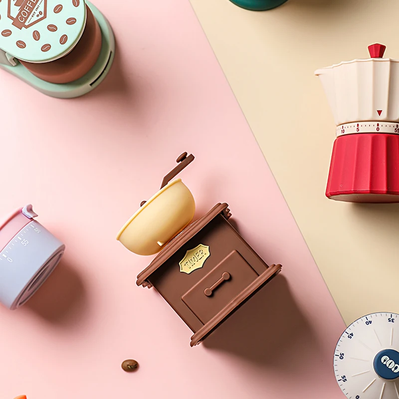

Cute Kitchen Timer Count Down Alarm Reminder Manual Mechanical Cooking Timer Countdown Cooking Tools Kitchen Gadgets